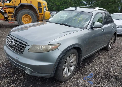 2006 Infiniti Fx35 z USA, uszkodzony, nr VIN JNRAS08W96X208031